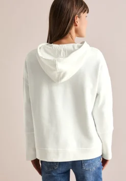 Cecil Pullover & Sweatshirts*Sweathoodie mit Artwork vanilla white