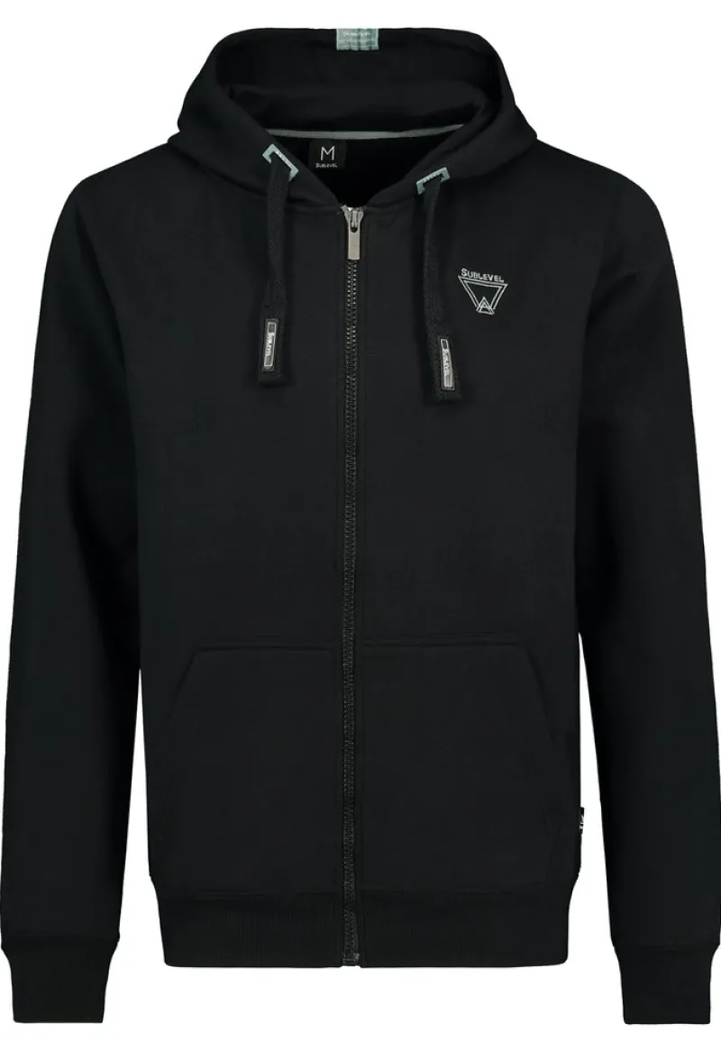 Eight 2 Nine Pullover & Sweatshirts*Sweatjacke mit Badges Black