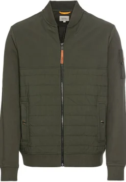 Camel Active Pullover & Sweatshirts|Big Boys*Sweatjacke mit Bomberkragen leaf green