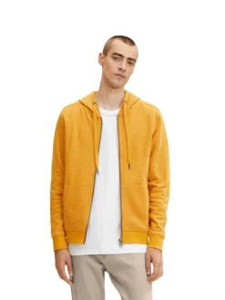 Tom Tailor Pullover & Sweatshirts|Big Boys*Sweatjacke mit feinen Streifen flame brown injected stripe