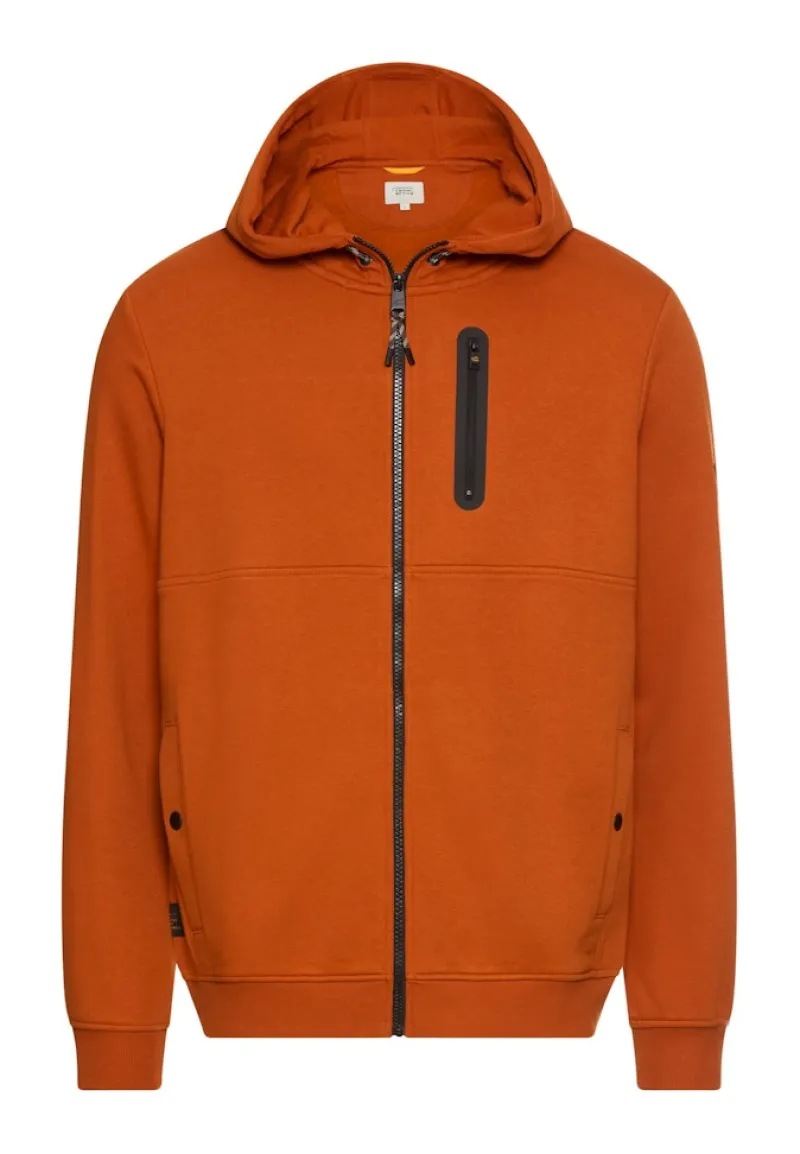 Camel Active Pullover & Sweatshirts|Big Boys*Sweatjacke mit Kapuze cinnamon