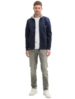 Tom Tailor Pullover & Sweatshirts|Big Boys*Sweatjacke mit Stehkragen sky captain blue
