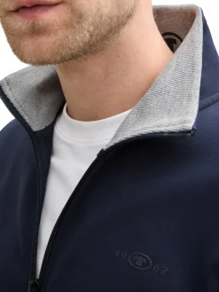 Tom Tailor Pullover & Sweatshirts|Big Boys*Sweatjacke mit Stehkragen sky captain blue