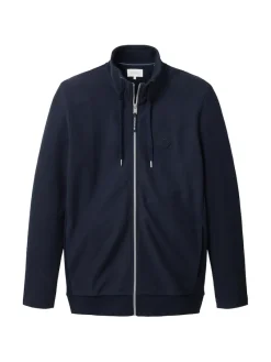 Tom Tailor Pullover & Sweatshirts|Big Boys*Sweatjacke mit Stehkragen sky captain blue