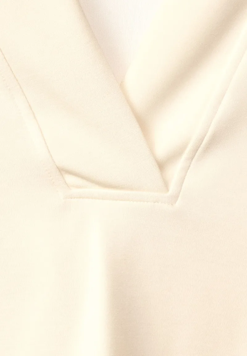 Street One Pullover & Sweatshirts*Sweatpullover mit Kapuze creamy beige