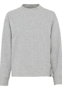 Camel Active Pullover & Sweatshirts*Sweatshirt aus Baumwollmix Light Grey Melange