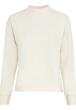 Camel Active Pullover & Sweatshirts*Sweatshirt aus Baumwollmix creme
