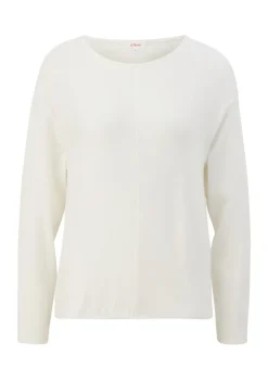 s.Oliver Pullover & Sweatshirts*Sweatshirt creme