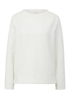 s.Oliver Pullover & Sweatshirts*Sweatshirt creme