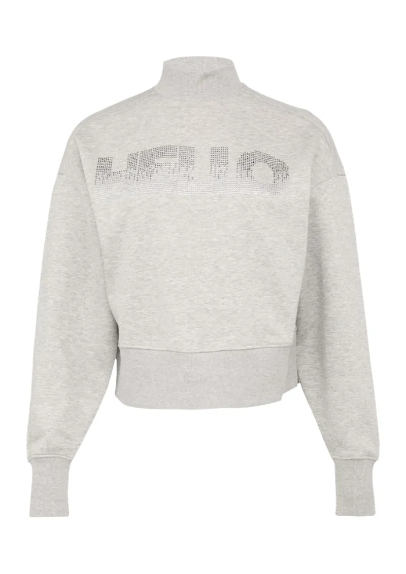 QS Pullover & Sweatshirts*Sweatshirt Grau