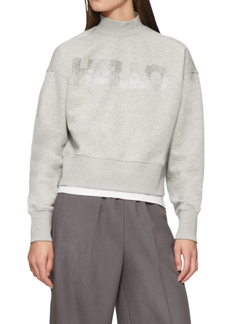 QS Pullover & Sweatshirts*Sweatshirt Grau