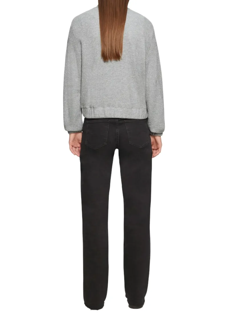 QS Pullover & Sweatshirts*Sweatshirt Grau