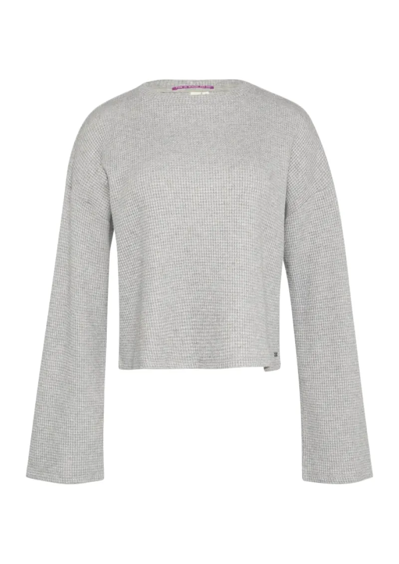 QS Pullover & Sweatshirts*Sweatshirt Grau