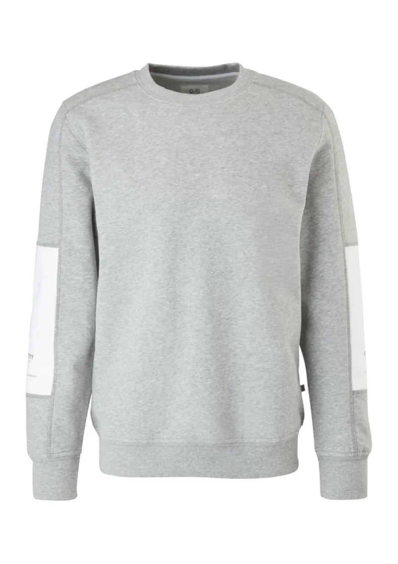 QS Pullover & Sweatshirts*Sweatshirt Grau