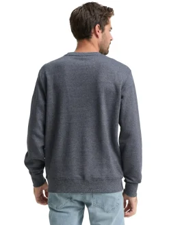 Tom Tailor Pullover & Sweatshirts|Big Boys*Sweatshirt in Melange-Optik navy grindle structure