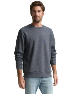 Tom Tailor Pullover & Sweatshirts|Big Boys*Sweatshirt in Melange-Optik navy grindle structure