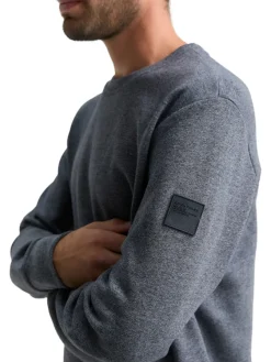 Tom Tailor Pullover & Sweatshirts|Big Boys*Sweatshirt in Melange-Optik navy grindle structure