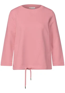 Street One Pullover & Sweatshirts*Sweatshirt in Unifarbe blush peach