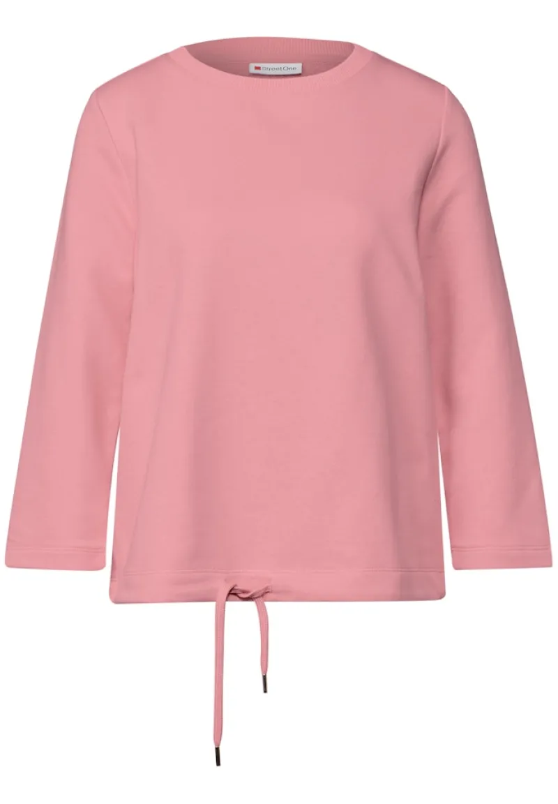 Street One Pullover & Sweatshirts*Sweatshirt in Unifarbe blush peach