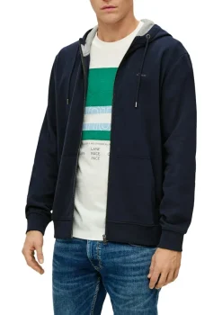 s.Oliver Pullover & Sweatshirts|Big Boys*Sweatshirt Jacke Blau
