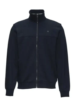 s.Oliver Pullover & Sweatshirts|Big Boys*Sweatshirt Jacke mit Stehkragen und Logo-Detail Blau