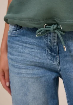 Cecil Pullover & Sweatshirts*Sweatshirt mit Brusttasche dark balmy khaki