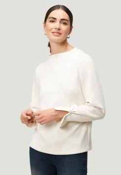 Zero Pullover & Sweatshirts*Sweatshirt mit Glitzerknopf Eggnog