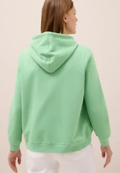 Cecil Pullover & Sweatshirts*Sweatshirt mit Kapuze fennel green