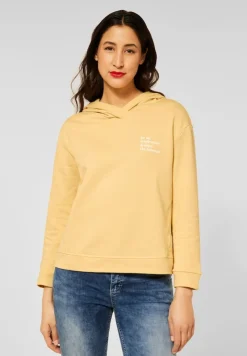 Street One Pullover & Sweatshirts*Sweatshirt mit Kapuze light sunset yellow