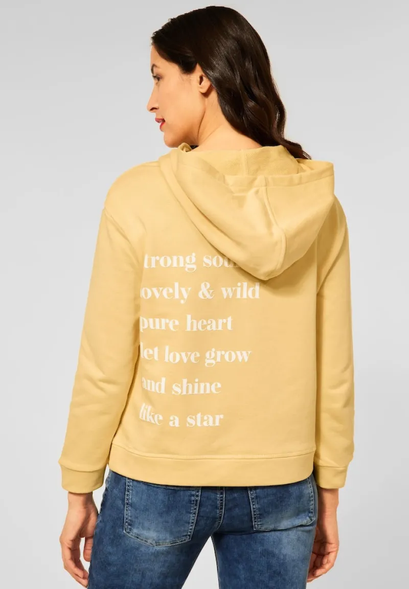 Street One Pullover & Sweatshirts*Sweatshirt mit Kapuze light sunset yellow