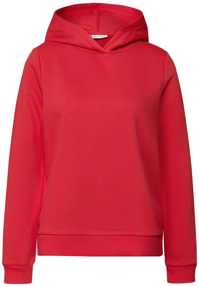 Street One Pullover & Sweatshirts*Sweatshirt mit Kapuze Racing Red
