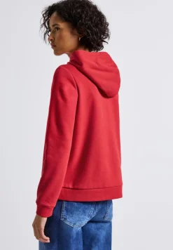 Street One Pullover & Sweatshirts*Sweatshirt mit Kapuze Racing Red