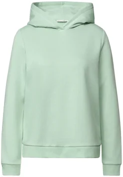 Street One Pullover & Sweatshirts*Sweatshirt mit Kapuze serene green