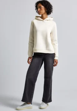 Street One Pullover & Sweatshirts*Sweatshirt mit Kapuze soft beige
