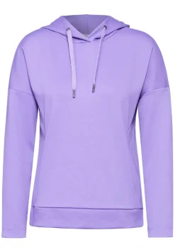 Cecil Pullover & Sweatshirts*Sweatshirt mit Kapuze wild lilac