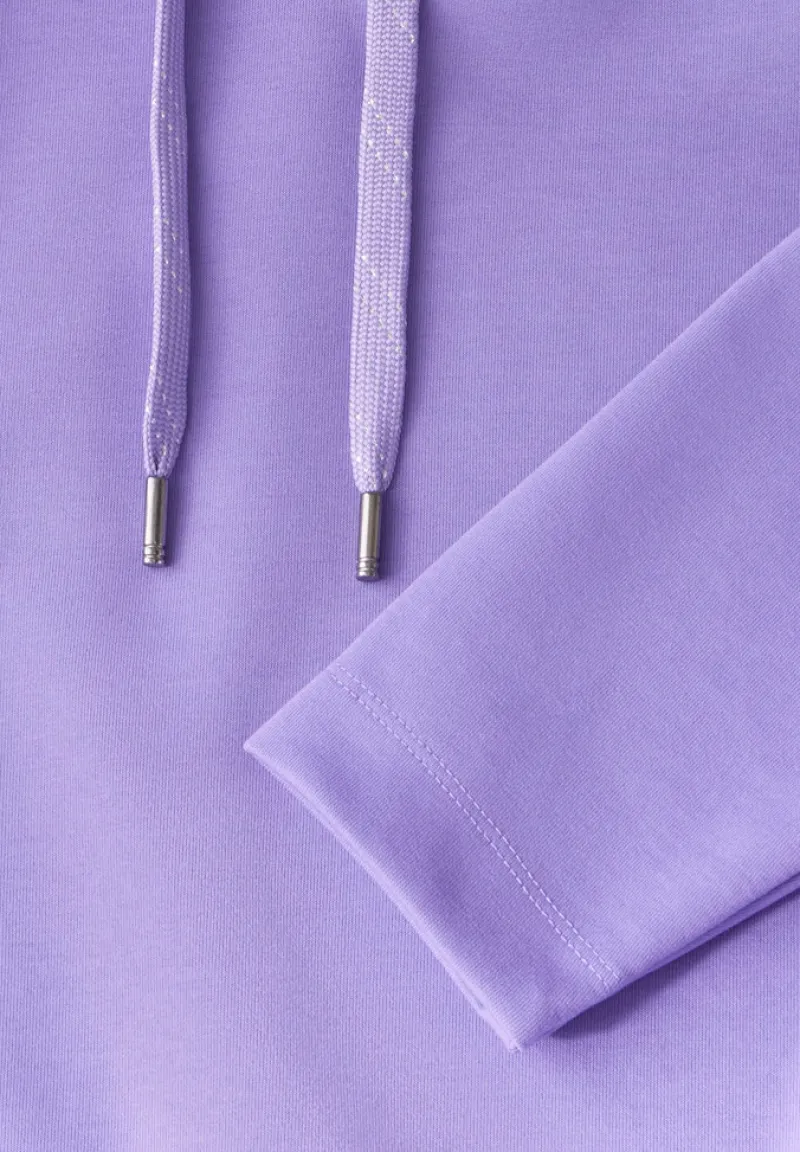 Cecil Pullover & Sweatshirts*Sweatshirt mit Kapuze wild lilac