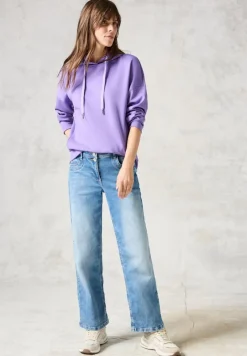 Cecil Pullover & Sweatshirts*Sweatshirt mit Kapuze wild lilac