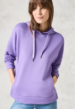 Cecil Pullover & Sweatshirts*Sweatshirt mit Kapuze wild lilac