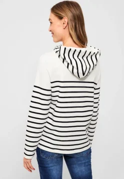 Cecil Pullover & Sweatshirts*Sweatshirt mit Streifen deep blue