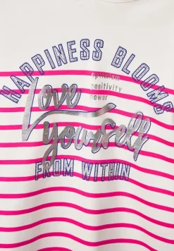 Cecil Pullover & Sweatshirts*Sweatshirt mit Streifen fresh pink