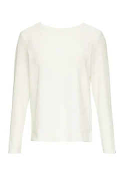 s.Oliver Pullover & Sweatshirts*Sweatshirt mit Struktur creme