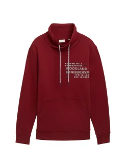 Tom Tailor Pullover & Sweatshirts|Big Boys*Sweatshirt mit Textprint burgundy dark red
