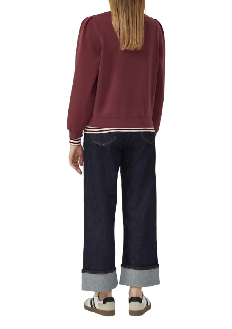 s.Oliver Pullover & Sweatshirts*Sweatshirt Rot