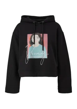 s.Oliver Pullover & Sweatshirts*Sweatshirt Schwarz