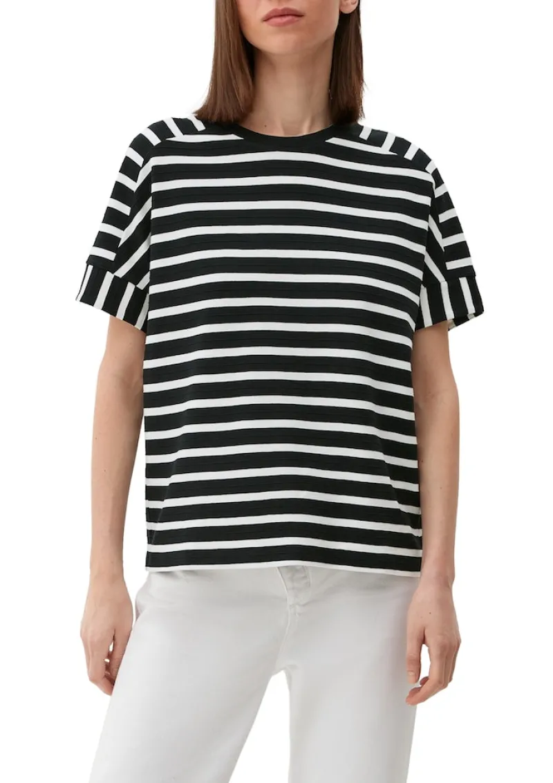 s.Oliver Pullover & Sweatshirts*Sweatshirt Schwarz