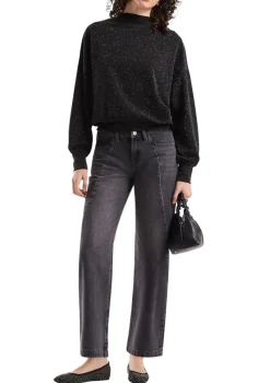 QS Pullover & Sweatshirts*Sweatshirt Schwarz