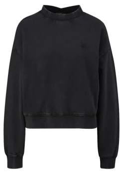 QS Pullover & Sweatshirts*Sweatshirt Schwarz