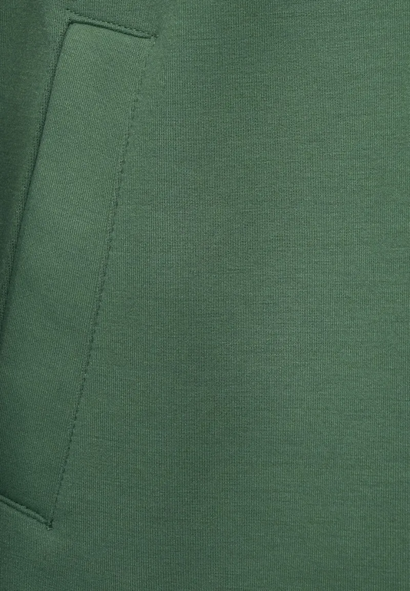 Street One Pullover & Sweatshirts*Sweatshirtjacke mit Zipper novel green