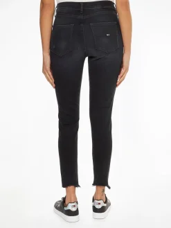 Tommy Jeans Jeans*SYLVIA HR SPR SKNY ANKLE CF2281 denim black