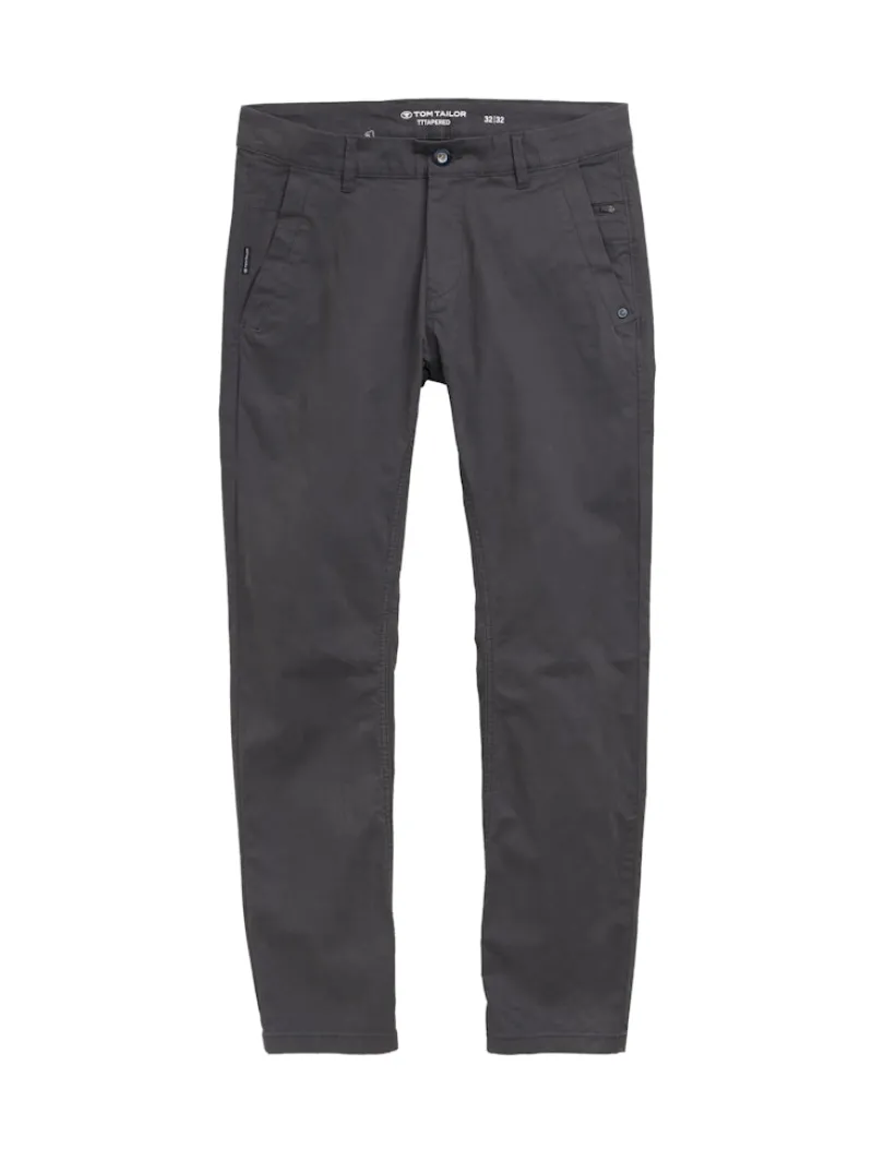 Tom Tailor Hosen*Tapered Chino Hose tarmac grey